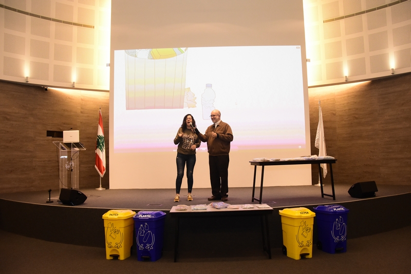 Bank of Beirut-Internal Conference about Recycling